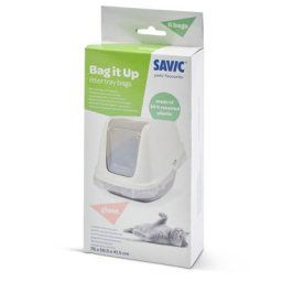 Maison de toilette Savic Nestor Giant pour chat - 6 sacs à litière Bag It Up