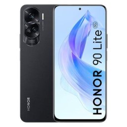 Smartphone HONOR 90 Lite 5G 256GO Noir + Coque + Verre trempé