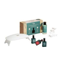 Manucurist - COFFRET ROUTINE GREEN FLASH POPPY RED 24W Vernis semi-permanent 1 unité