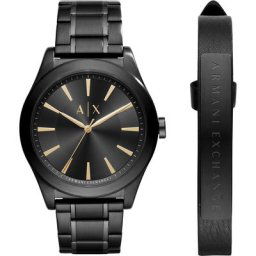 Armani Exchange - Set de montres Acier inoxydable Bijoux 1 unité