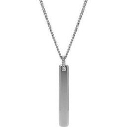 Fossil - Chaînette Acier inoxydable collier 1 unité