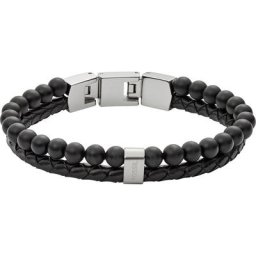 Fossil - Bracelet Acier inoxydable, Pierre 1 unité