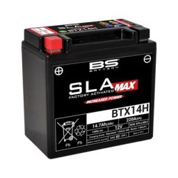 BS Battery Batterie SLA Max sans entretien activé usine - BTX14H