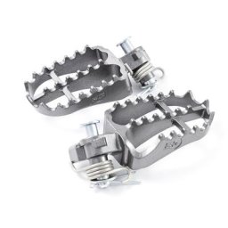 S3 Repose-pieds Hard Rock Enduro acier titane, taille 135 mm