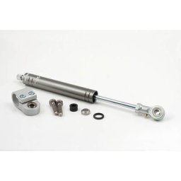 LSL Steering damper kit KAWASAKI ZX-10R/ZX6, 06-, titane, argent