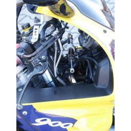 LSL Steering damper kit HONDA CBR 900RR (92-97), titane, argent