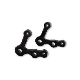 Jambe de force de lampe de LSL réglée 40mm, avec le support de signal de tour, noir