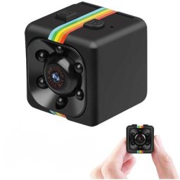 Caméra de surveillance interieur / exterieur - Mini Caméra, Caméra Cachée hd 1080P, Caméra Portable