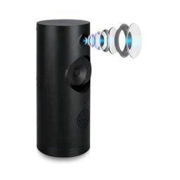 Caméra Espion, Haut-Parleur Bluetooth Intelligent hd 1080P Caméra de Surveillance de Sécurité à