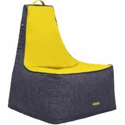 Gardenista Pouf géant d'extérieur à dossier haut pour adultes, détente, prêt à se prélasser, jeux