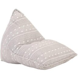 Canapé pouf Marron clair Tissu Patchwork Vidaxl Marron clair