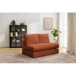Canapé modulable Bobochic Chauffeuse 2 places pour canapé modulable ultra moelleux paris tissu