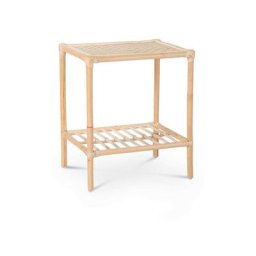 Table de chevet en rotin Wabi Home