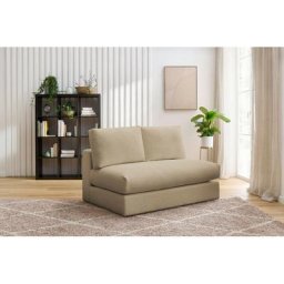 Canapé modulable Bobochic Chauffeuse 2 places pour canapé modulable ultra moelleux paris tissu