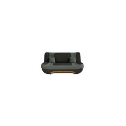 Canapé en lit convertible avec coffre 3 places de rangement relax - clic clac, banquette - en tissu