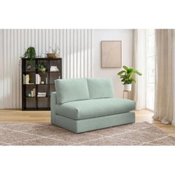 Canapé modulable Bobochic Chauffeuse 2 places pour canapé modulable ultra moelleux paris tissu