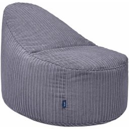 Loft 25 - Grand Pouf en velours côtelé de qualité supérieure pour adultes, grand pouf pour salon,