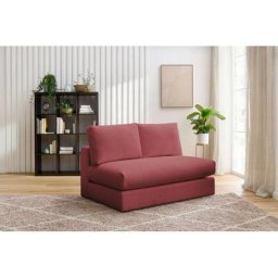 Canapé modulable Bobochic Chauffeuse 2 places pour canapé modulable ultra moelleux paris tissu