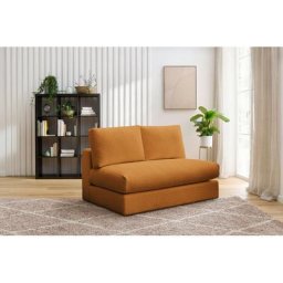 Canapé modulable BOBOCHIC - Chauffeuse 2 places pour canapé modulable ultra moelleux PARIS tissu
