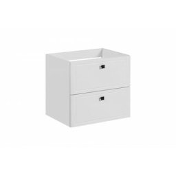 Meuble sous vasque mural - h 57 x l 70 x p 45.5 cm - Cuba White - Livraison gratuite - Blanc