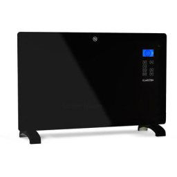 Klarstein - Norderney Chauffage à convection thermostat minuterie 2000W 30 m² noir