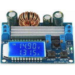 Affichage convertisseur Buck Boost, Carte d'abonné dc 5.5-30V 12v à dc 0.5-30V 5v 24v Tension