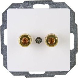 Insert Prise pour haut-parleur HK05 blanc arctique 921502009 - Kopp