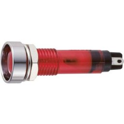 B-406 12V red Voyant standard avec ampoule rouge 1 pc(s) - Sedeco