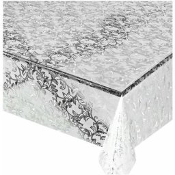 Nappe Transparente Au Mètre H140 Moderne Résistante aux Taches Plastifié Couverture de Table en Pvc