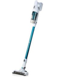 Domo - DO233SV - Aspirateur balai sans fil 2-en-1 - 2 vitesses - Systeme cyclonique - Autonomie