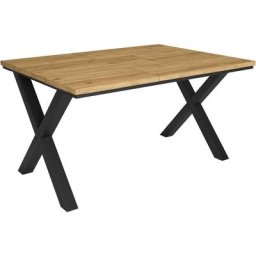Table à manger - 6 personnes - 140 - Robuste et stable grâce à sa structure et aux pieds solides