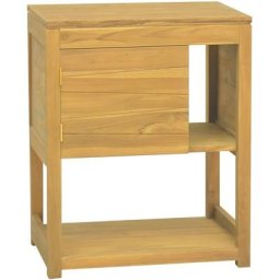 Armoire de salle de bain 60x40x75 cm Bois de teck solide vidaXL - N/A