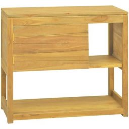 Vidaxl - Armoire de salle de bain 85x40x75 cm Bois de teck solide n/a