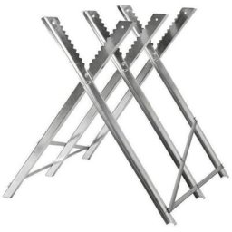 Chevalet à bûches, Chevalet de sciage, Chevalet de tronçonnage Pliable - 3 Supports de train