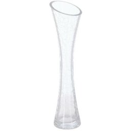 Soliflore évasé craquelé H30 Atmosphera créateur d'intérieur - Transparent