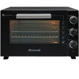 BRANDT FC469MUB - Mini-Four 46 litres - 1800W - Multifonctions - Thermostat réglable 230°C