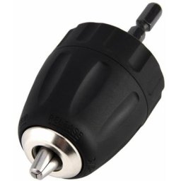0.8-10mm 3/8'-24UNF Mandrin Porte Foret sans Clé avec Porte Douille Hexagonale 1/4' Accessoires