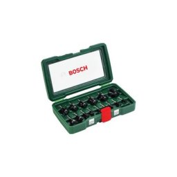 Bosch - Set de 15 fraises au carbure (queue 1/4'')