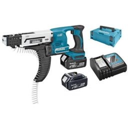 Makita - DFR550RMJ Visseuse automatique sans-fil 18V Li-ion - kit avec (2x batterie 4,0 Ah) et