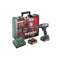 Perceuse-visseuse 14,4V 2x2Ah Li-Power avec accessoires bs 14.4 Set - 602206880 - Metabo