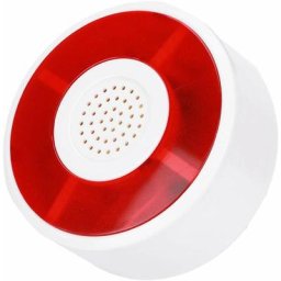 Led Système d'alarme, dc 12V Sirène Sécurité Alarme Avertissement Lumière Sirènes d'alarme avec