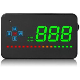 Compteur de vitesse numérique GPS à affichage tête haute HUD universel avec MPH pour voitures