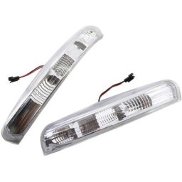 1 paire de clignotants de rétroviseur de voiture, remplacement de lampe led de rétroviseur latéral