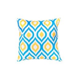 Gardenista - Extérieur Coussins imprimés, Résistant à l'eau Coussin à motifs géométriques pour
