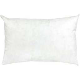 Coussin c Plumes à recouvrir 100% Plumettes de canards 60x40 cm - Blanc