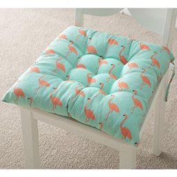 Harry - Lot de 6 galettes de Chaise 40x40, Coussin décoratif Coussin Coussin de Chaise Coussins de