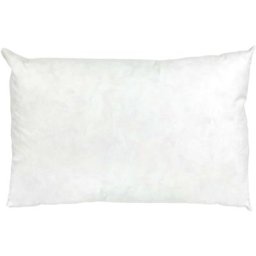 Coussin c Plumes à recouvrir 100% Plumettes de canards 70x45 cm - Blanc