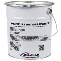 Peinture Antiderapante - Pot 25 l - 1005 - Jaune miel Metaltop 1005 - Jaune miel