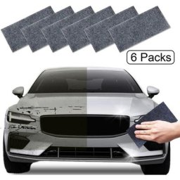 Lot de 6 chiffons Nano Sparkle Cloth Car Scratch Repair Cloth Nano Magic Cloth pour voiture Nouveau