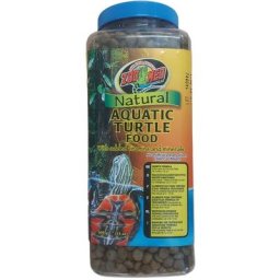 Nourriture pour tortues aquatiques ZM52 Formule de croissance de 369g Zoo Med Marron